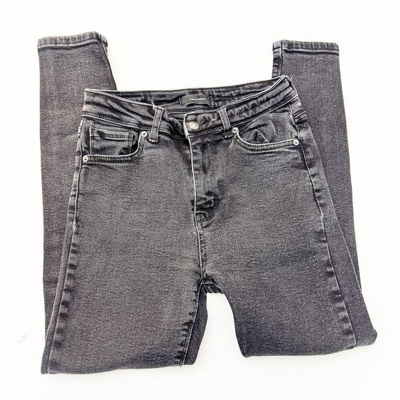 Dsquared2 High Waist Black Charcoal Denim Jeans Size Article 720 30 x 34 Italy - Picture 4 of 8